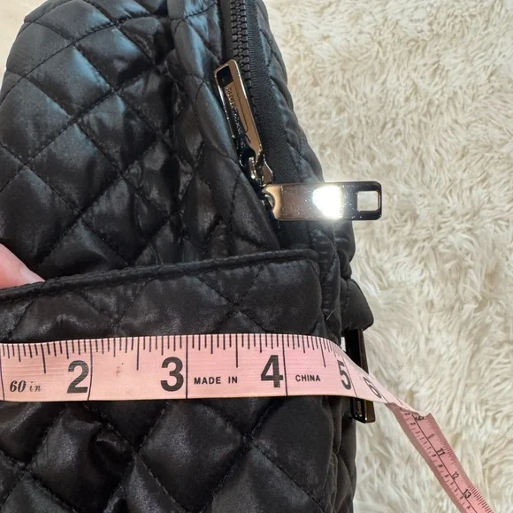 Oliver Thomas Quilted Black Backpack - Picture 8 of 8